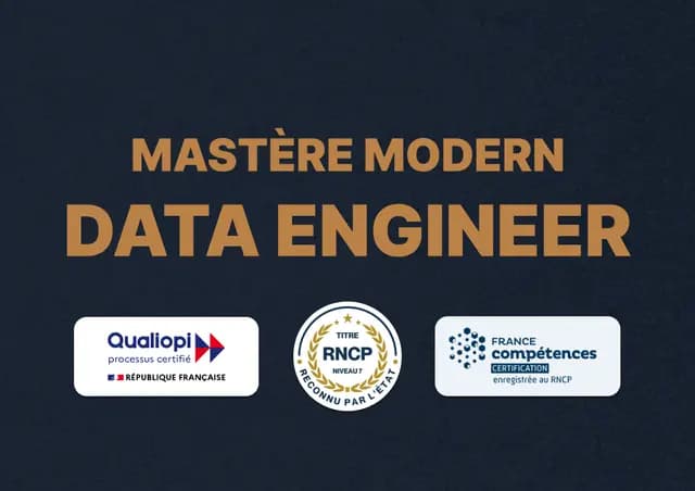 Illustration de formation Become a Data Engineer