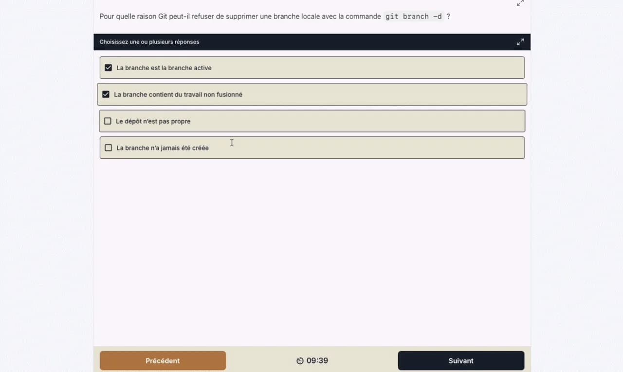 Validez vos compétences