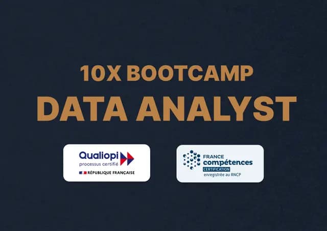 Illustration de formation Become a Data Analyst
